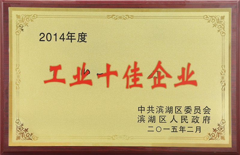 工業(yè)十佳企業(yè)